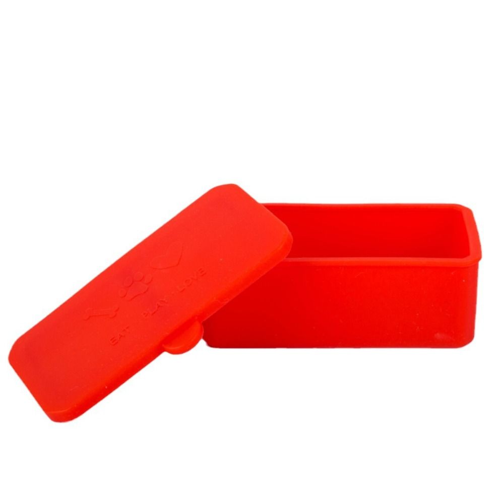 Food Snacks Distribution - 1/3pcs Silicone Food Distribution Box Red/Pink/Purple/Green/Orange/Blue