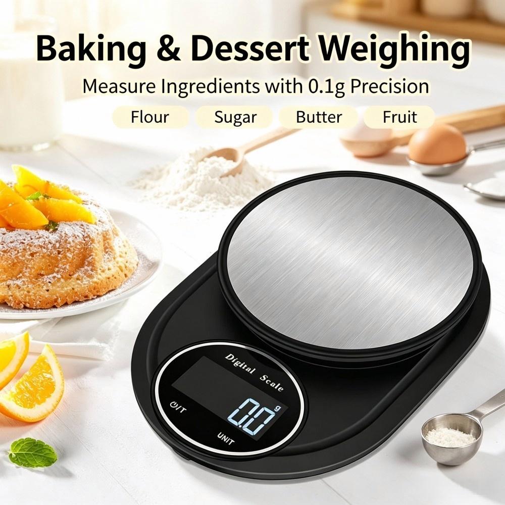 Food & Snacks Coloring - 2KG 0.1g Mini Portable Digital Kitchen