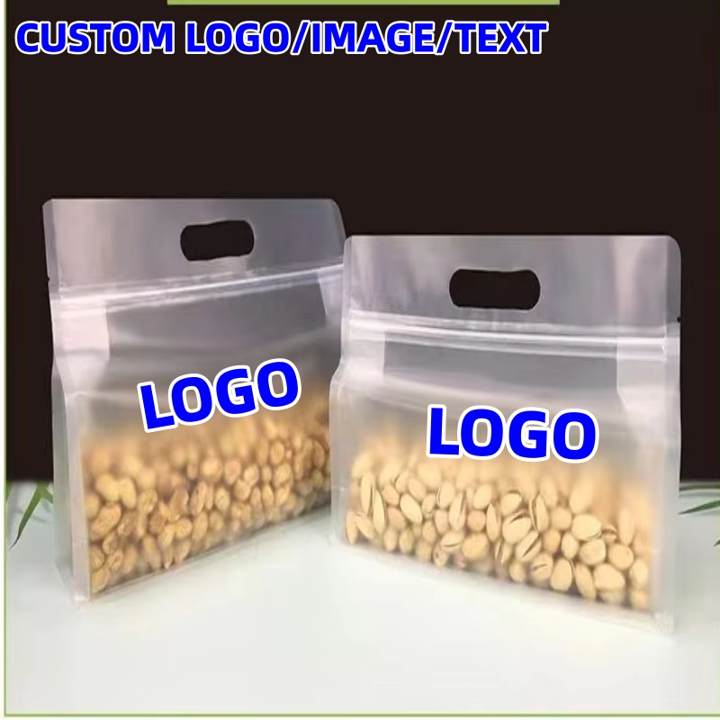 50PCS Frosted 3D Stand Up Zipl - đánh giá và giá Food Snacks For Christmas