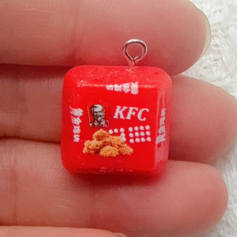 10pcs cartoon resin food bag k - đánh giá và giá Food & Snacks Coloring