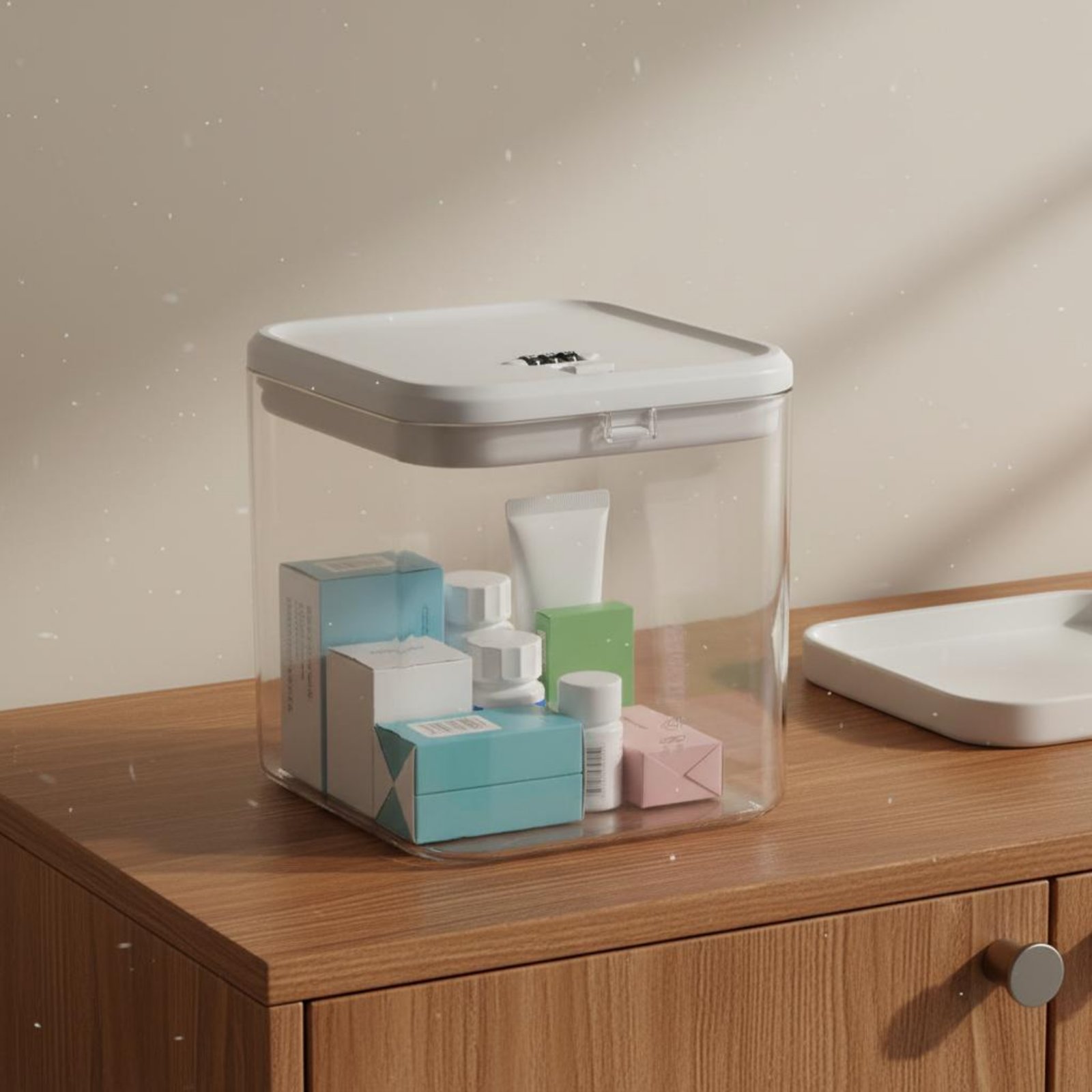 Clear Lockable Box Versatile L - đánh giá và giá Food & Snacks Coloring