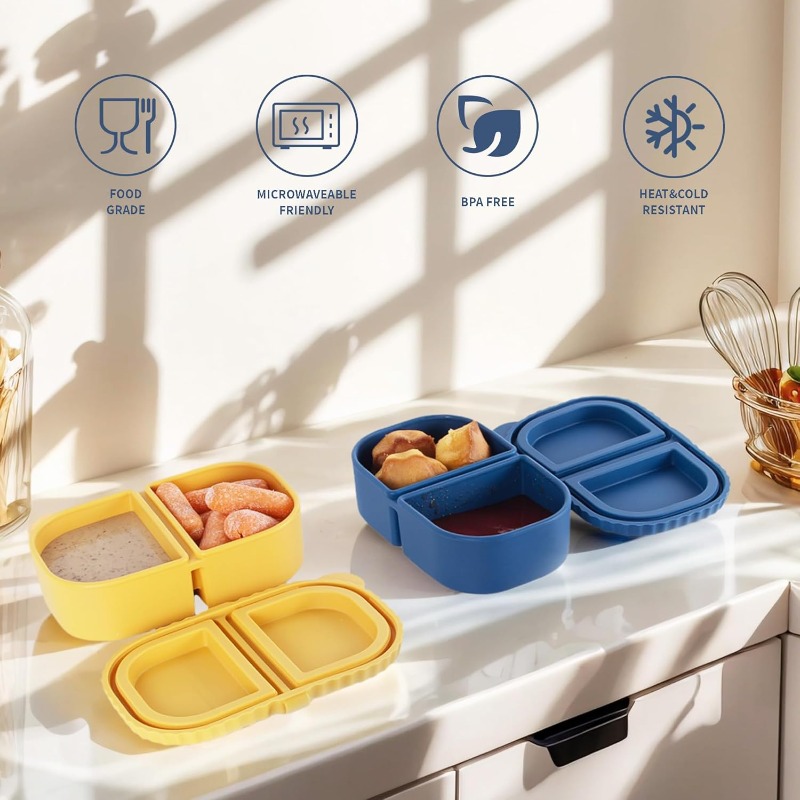 Reusable Silicone Snack Contai - đánh giá và giá Food Snacks For Picnic