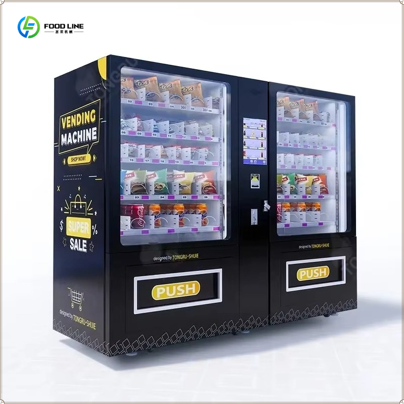 Automatic Smart Vending Machin - đánh giá và giá Food Snacks Drinks