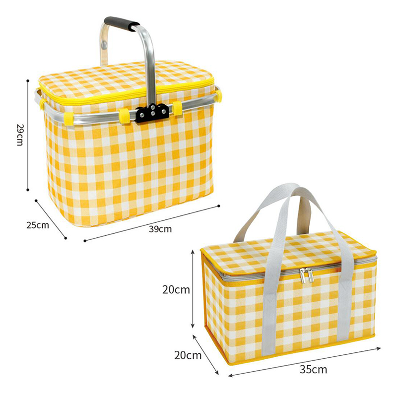 Retro Pastoral Lunch Bag Foldi - đánh giá và giá Food Snacks For Picnic