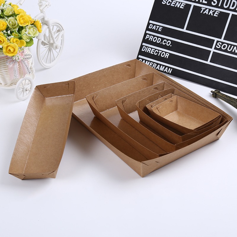 10/30/50pcs Kraft Paper Dispos - đánh giá và giá Food Snacks For Christmas