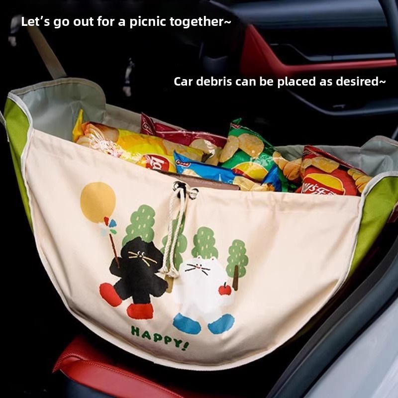 Large Capacity Car Storage Bag - đánh giá và giá Food Snacks For Picnic