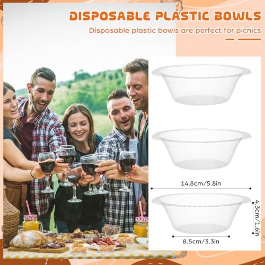 30 Pack 12 oz Disposable Plast - đánh giá và giá Food Snacks For Picnic