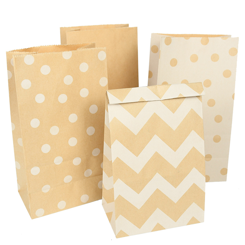 10pcs Brown Kraft Paper Gifts  - đánh giá và giá Food Snacks For Christmas