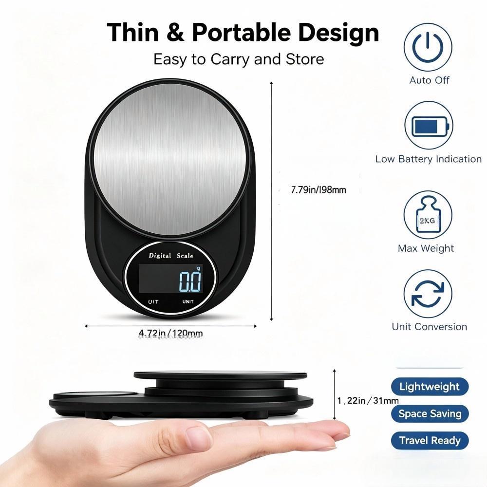 2KG 0.1g Mini Portable Digital - đánh giá và giá Food & Snacks Coloring
