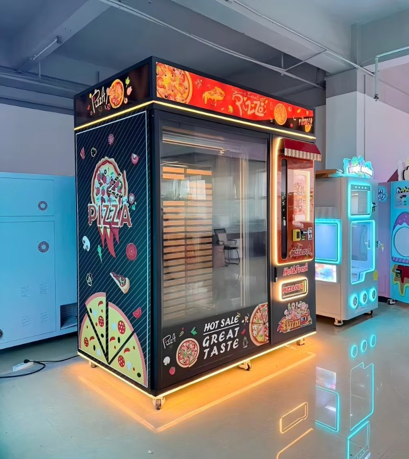 Ready Meal Pizza Vending Cabin - đánh giá và giá Food Snacks Corner