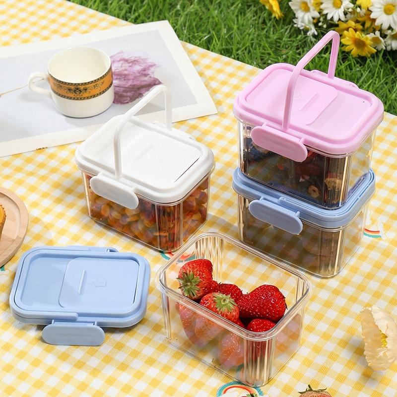 New Airtight Plastic Food Stor - đánh giá và giá Food Snacks For Picnic