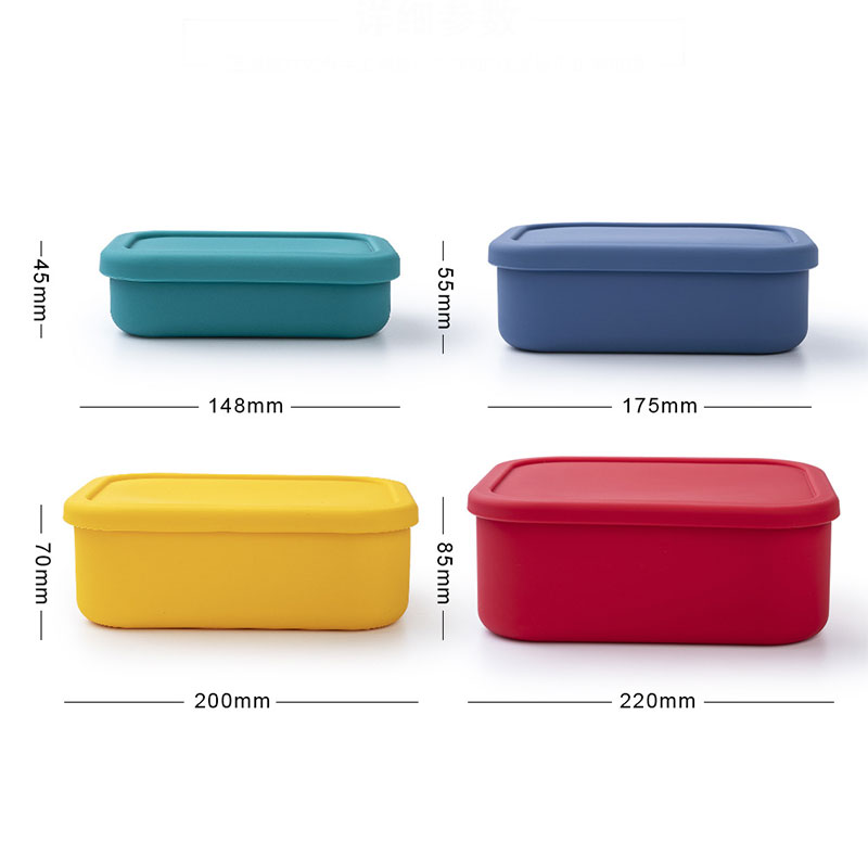 Food-grade Silicone Lunch Box  - đánh giá và giá Food Snacks For Picnic